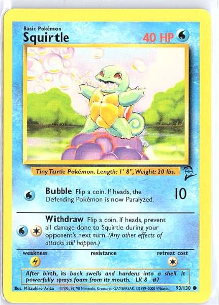 Squirtle - Base Set 2 #93/130