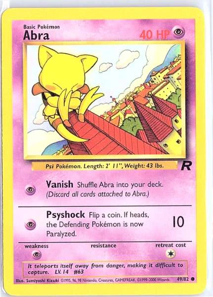 Abra - Team Rocket #49/82