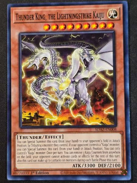 Thunder King, the Lightningstrike Kaiju #SDAZ-EN008