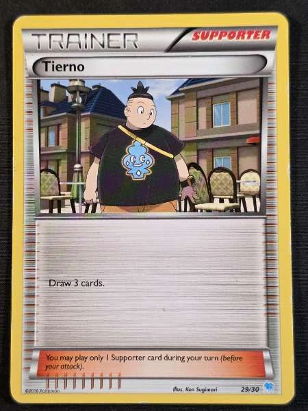 Tierno - XY Trainer Kit: Pikachu Libre & Suicune #29/30