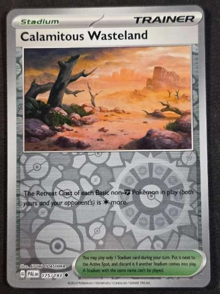 Calamitous Wasteland - Paldea Evolved #175/193