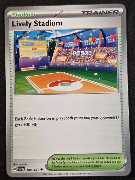 Lively Stadium - Surging Sparks #180/191