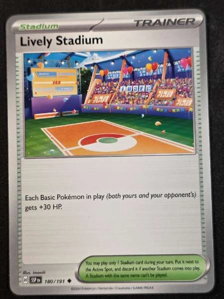 Lively Stadium - Surging Sparks #180/191