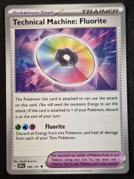 Technical Machine: Fluorite - Surging Sparks #188/191