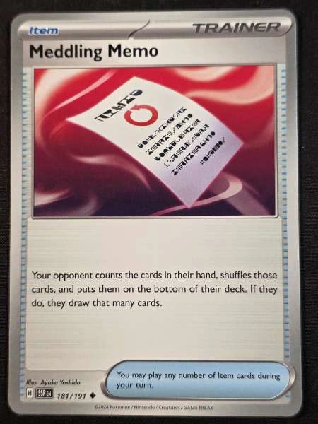 Meddling Memo - Surging Sparks #181/191