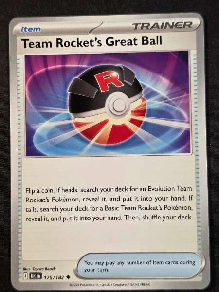 Team Rocket's Great Ball - Destined Rivals #175/182