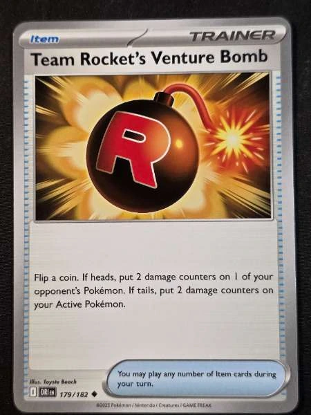 Team Rocket's Venture Bomb - Destined Rivals #179/182