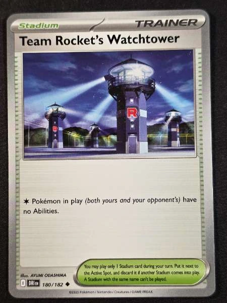 Team Rocket's Watchtower #180/182