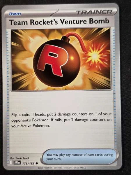 Team Rocket's Venture Bomb #179/182