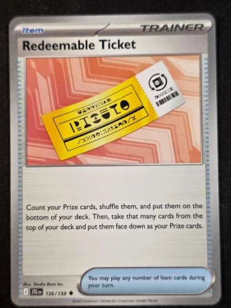 Redeemable Ticket - Journey Together #156/159