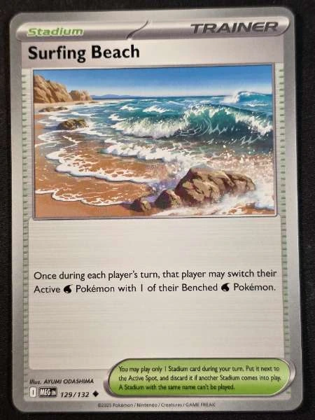 Surfing Beach - Play! Pokemon Prize Pack Series 8 #129/132