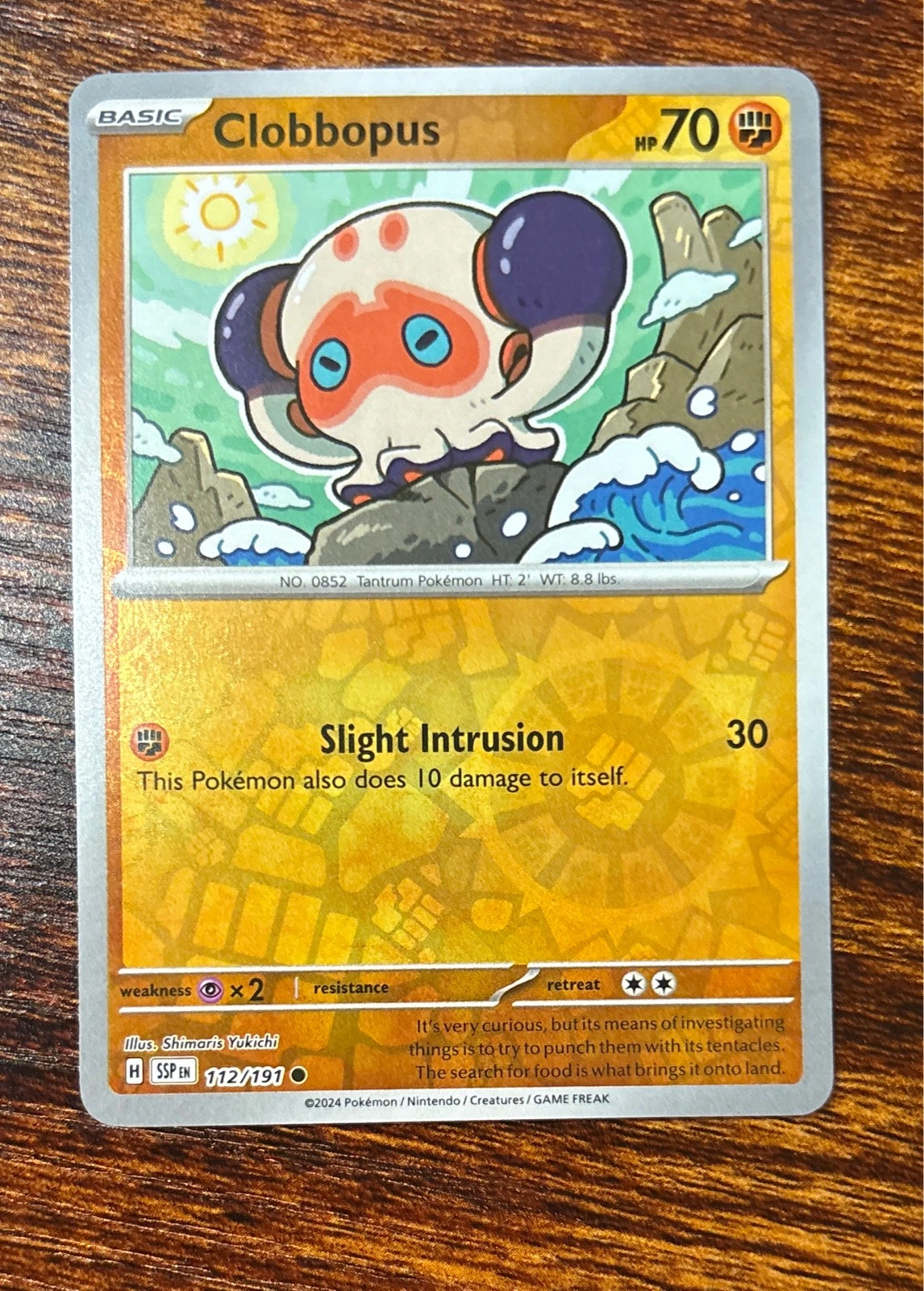 Clobbopus - Surging Sparks #112/191