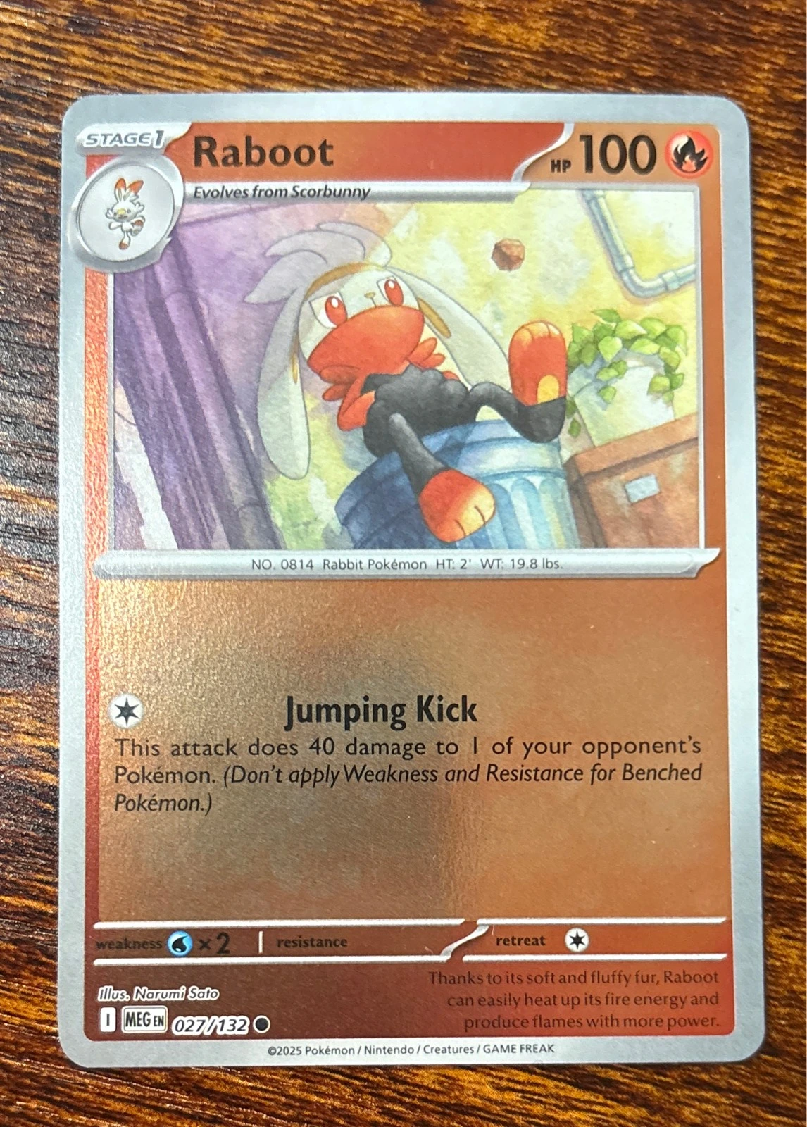 Raboot - Pokémon TCG: Scarlet & Violet—Prismatic Evolutions #027/132