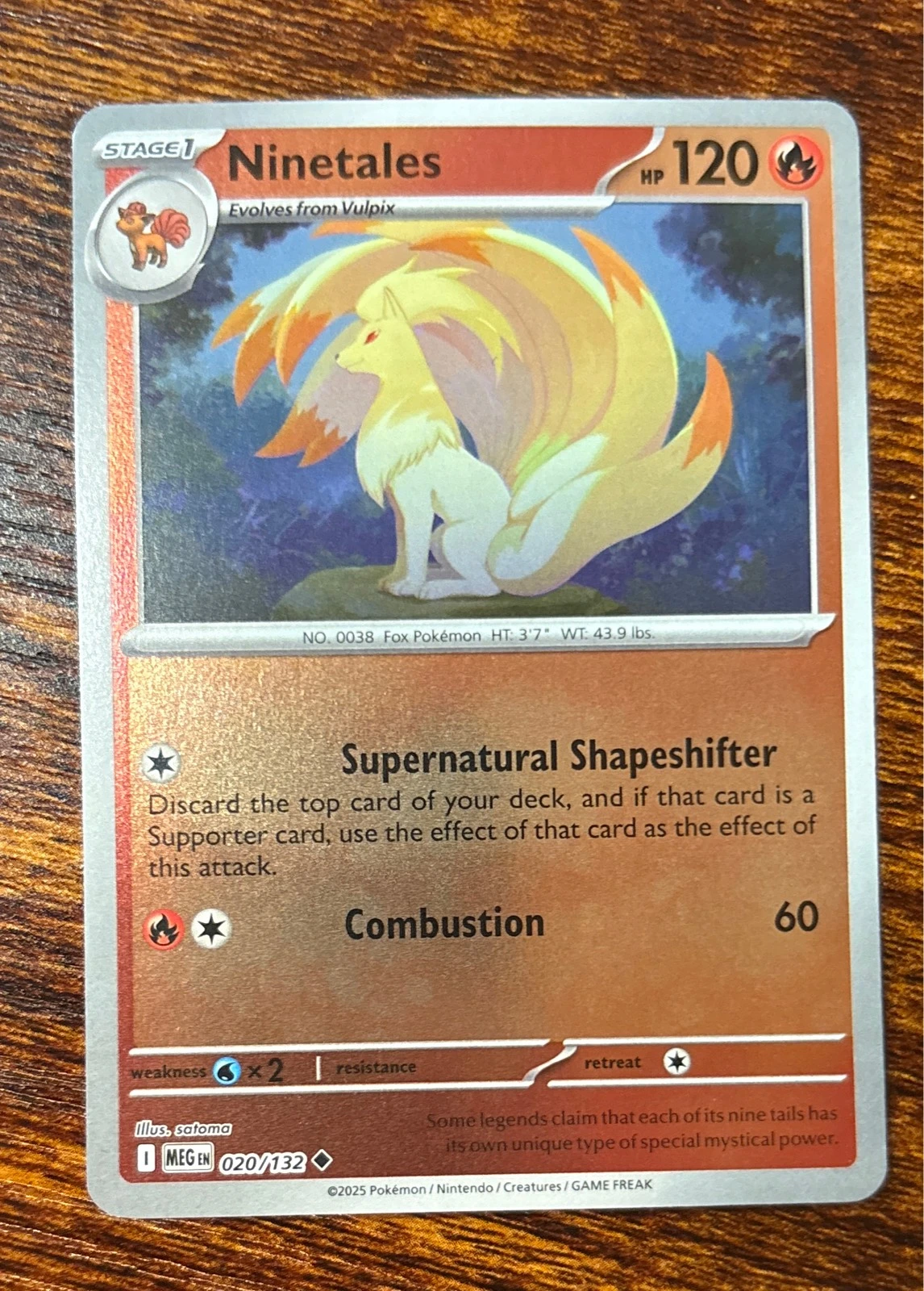 Ninetales - Pokémon #020/132