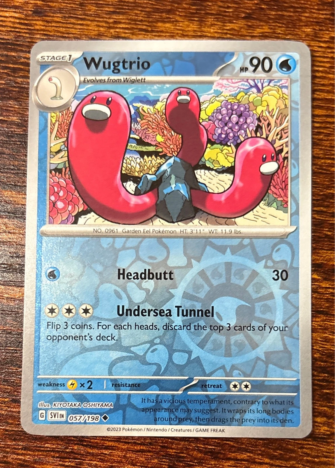 Wugtrio - Scarlet & Violet #057/198