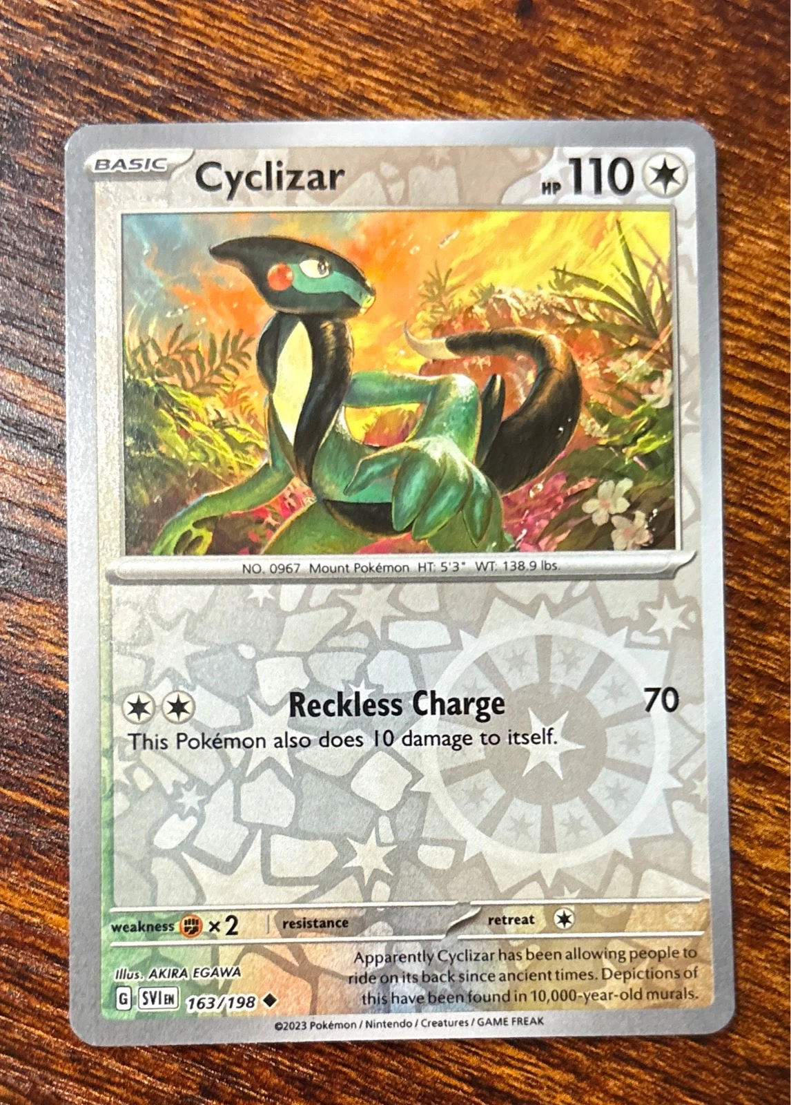 Cyclizar - Scarlet & Violet #163/198