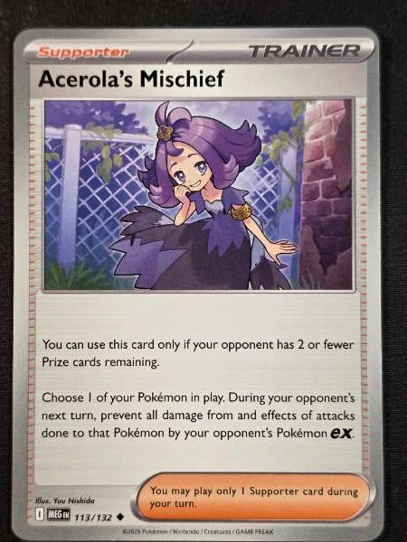 Acerola's Mischief - Mega Evolution #113/132
