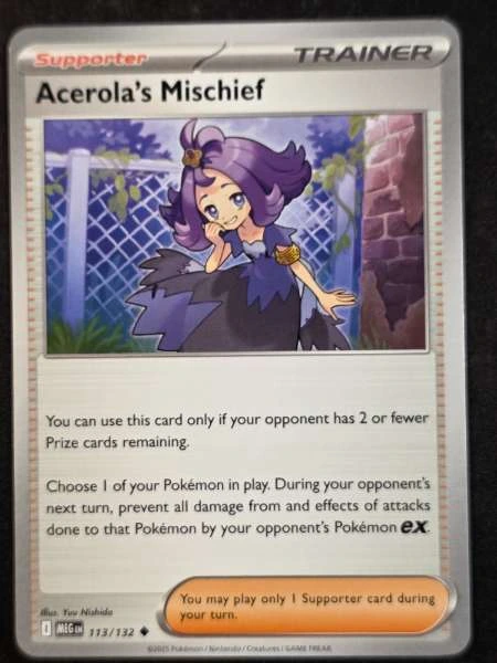 Acerola's Mischief - Mega Evolution #113/132