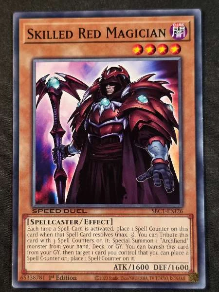Skilled Red Magician - Speed Duel: Streets of Battle City #SBC1-EN126