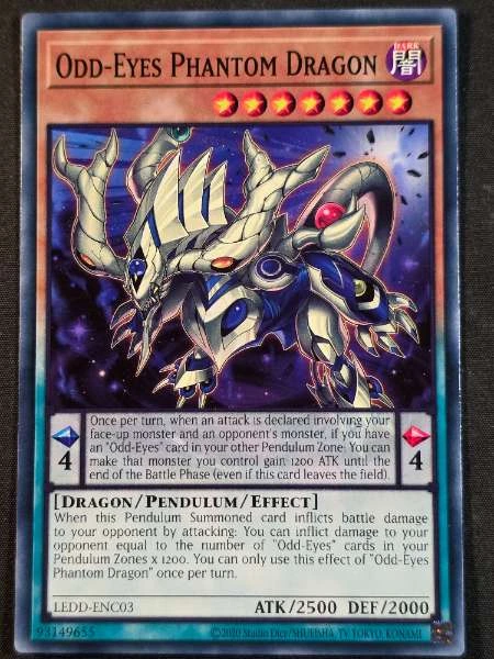Odd-Eyes Phantom Dragon - Legendary Dragon Decks #LEDD-ENC03