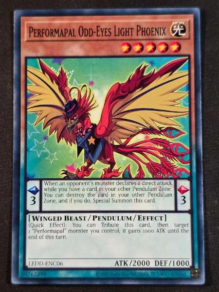 Performapal Odd-Eyes Light Phoenix - Legendary Dragon Decks #LEDD-ENC06
