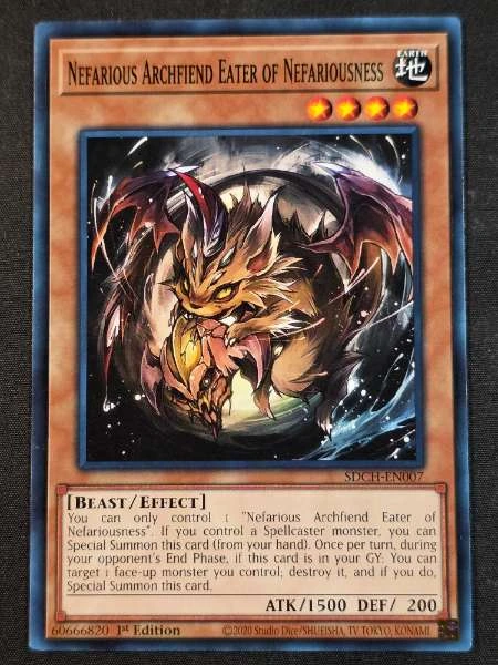 Nefarious Archfiend Eater of Nefariousness - Structure Deck: Spirit Charmers #SDCH-EN007