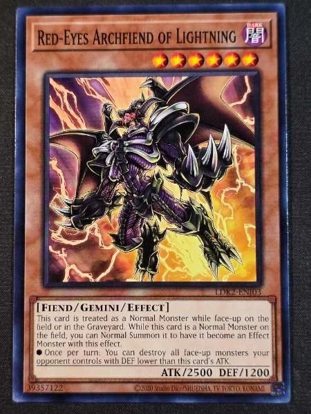 Red-Eyes Archfiend of Lightning - Legendary Decks II #LDK2-ENJ03