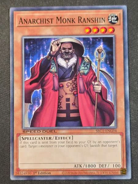 Anarchist Monk Ranshin - Streets of Battle City #SBC1-ENG04