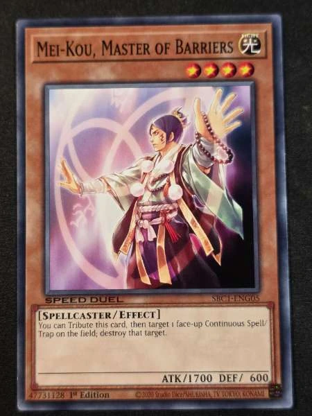 Mei-Kou, Master of Barriers - Streets of Battle City #SBC1-ENG05
