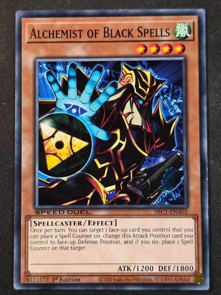 Alchemist of Black Spells - Streets of Battle City #SBC1-ENA03