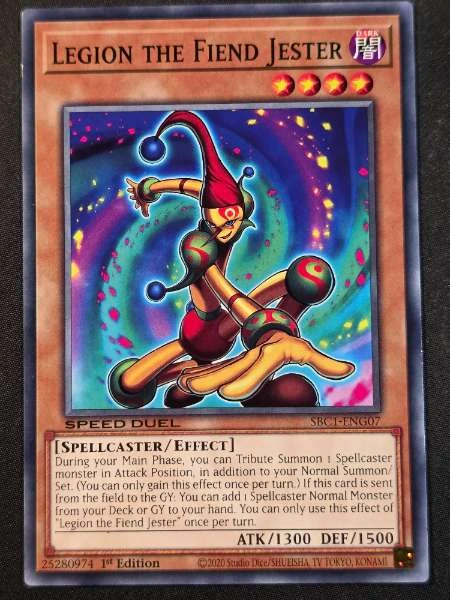 Legion the Fiend Jester - Speed Duel: Streets of Battle City #SBC1-ENG07