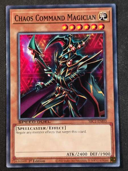 Chaos Command Magician - SBC1, SD6, DR1 #SBC1-EN103