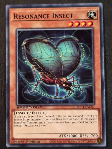Resonance Insect - Speed Duel: Streets of Battle City #SBC1-END07