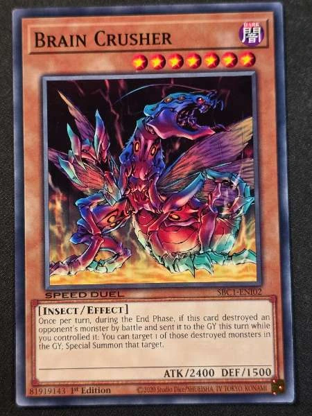 Brain Crusher - Speed Duel: Battle City #SBC1-EN102