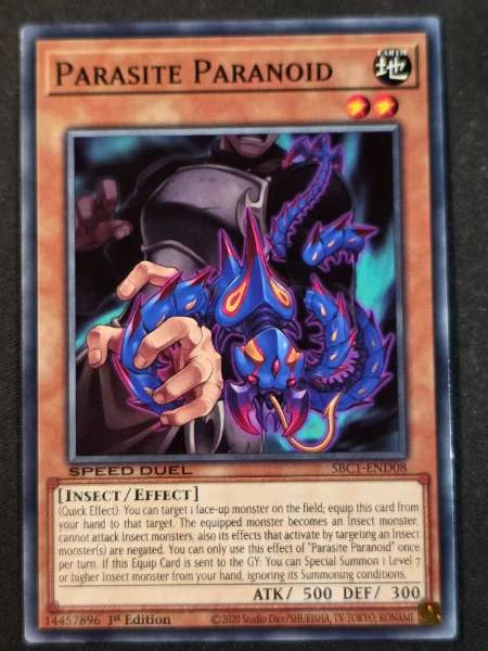 Parasite Paranoid - Speed Duel: Streets of Battle City #SBC1-END08