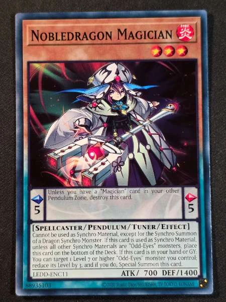 Nobledragon Magician - Legendary Dragon Decks #LEDD-ENC11