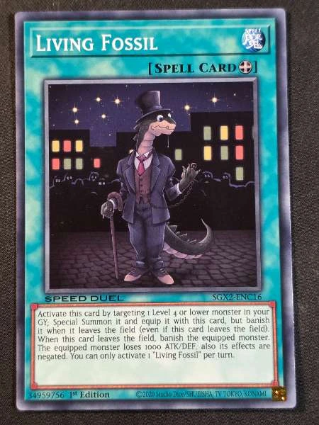 Living Fossil - Speed Duel GX: Midterm Paradox #SGX2-ENC16