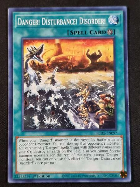 Danger! Disturbance! Disorder! - Burst of Destiny #BODE-EN097