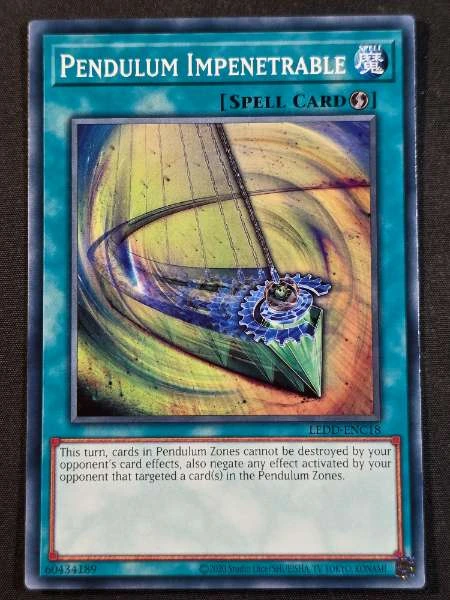 Pendulum Impenetrable - Legendary Dragons Decks #LEDD-ENC18