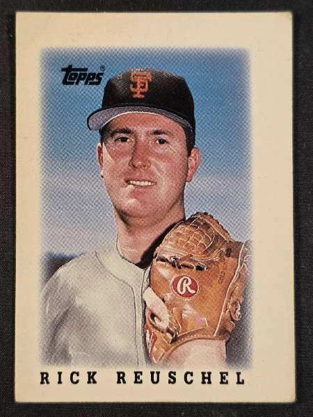 Rick Reuschel - 1988 Topps Mini League Leaders #76