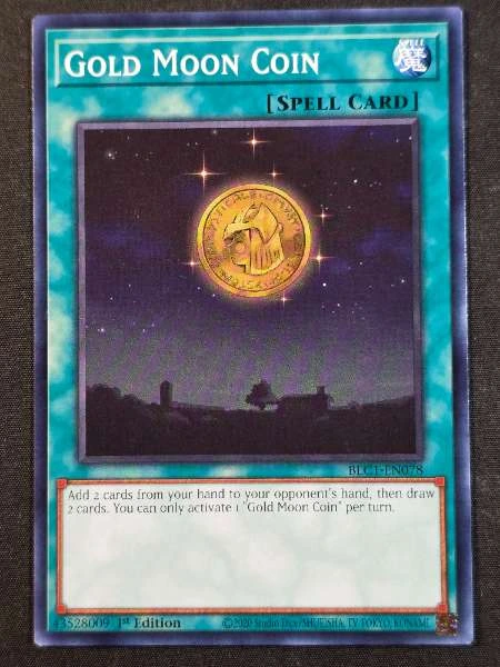 Gold Moon Coin - Battles of Legend: Chapter 1 #BLC1-EN078