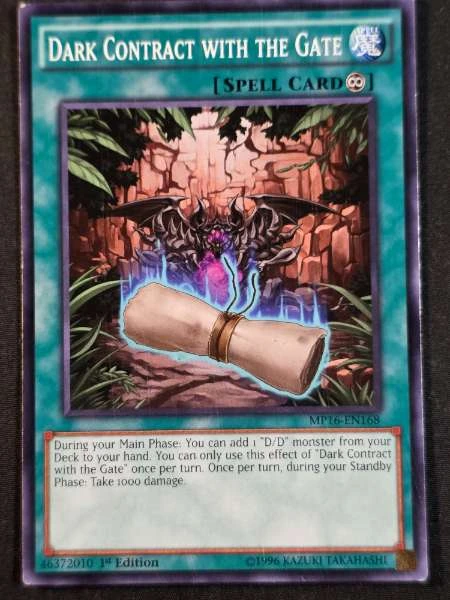 Dark Contract with the Gate - 2016 Mega-Tins Mega Pack #MP16-EN168