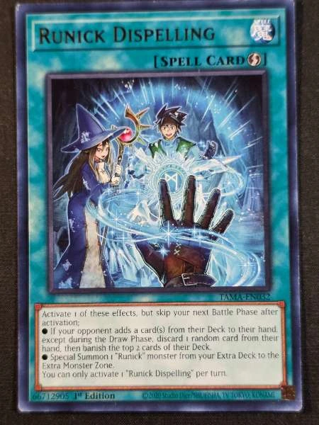 Runick Dispelling - Tactical Masters #TAMA-EN032