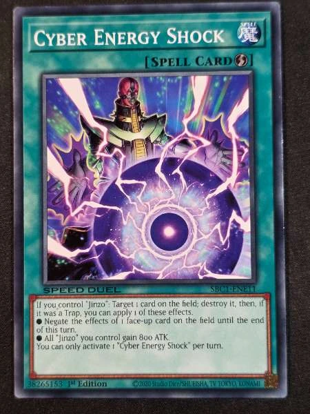 Cyber Energy Shock - Speed Duel: Streets of Battle City #SBC1-ENE11