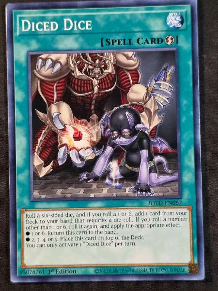 Diced Dice - Rise of the Duelist #ROTD-EN067