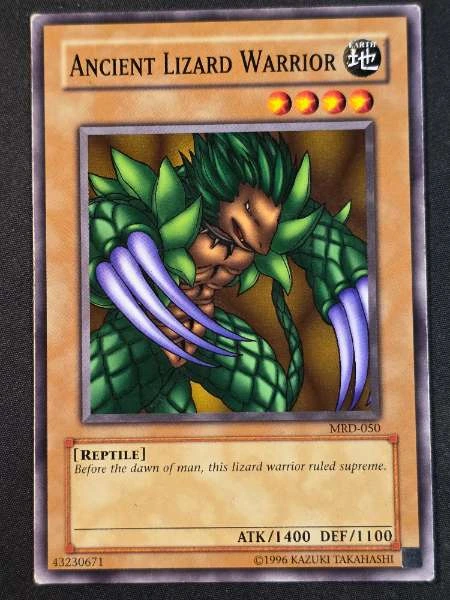 Ancient Lizard Warrior - Metal Raiders #MRD-050