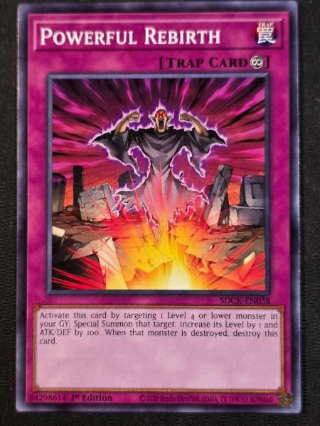 Powerful Rebirth - Structure Deck: The Crimson King #SDCK-EN038