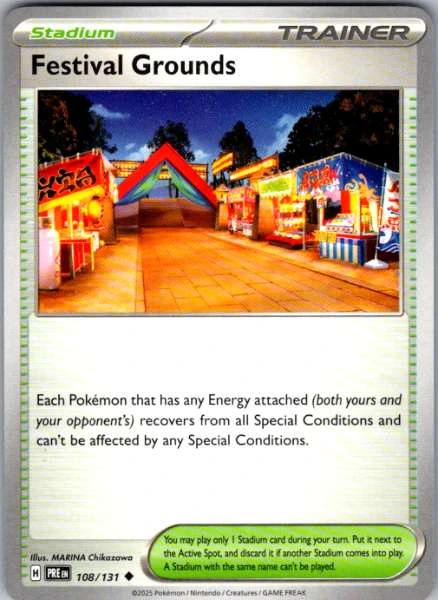 Festival Grounds - Prismatic Evolutions #108/131
