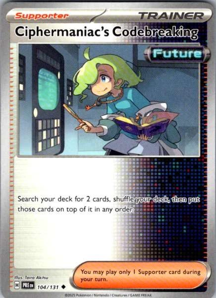 Ciphermaniac's Codebreaking - Prismatic Evolutions #104/131