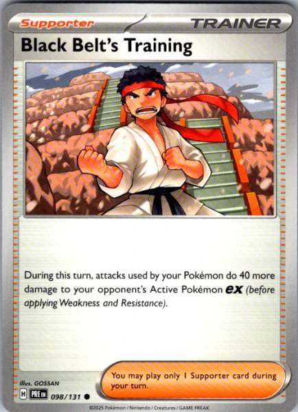 Black Belt's Training - Prismatic Evolutions #098/131